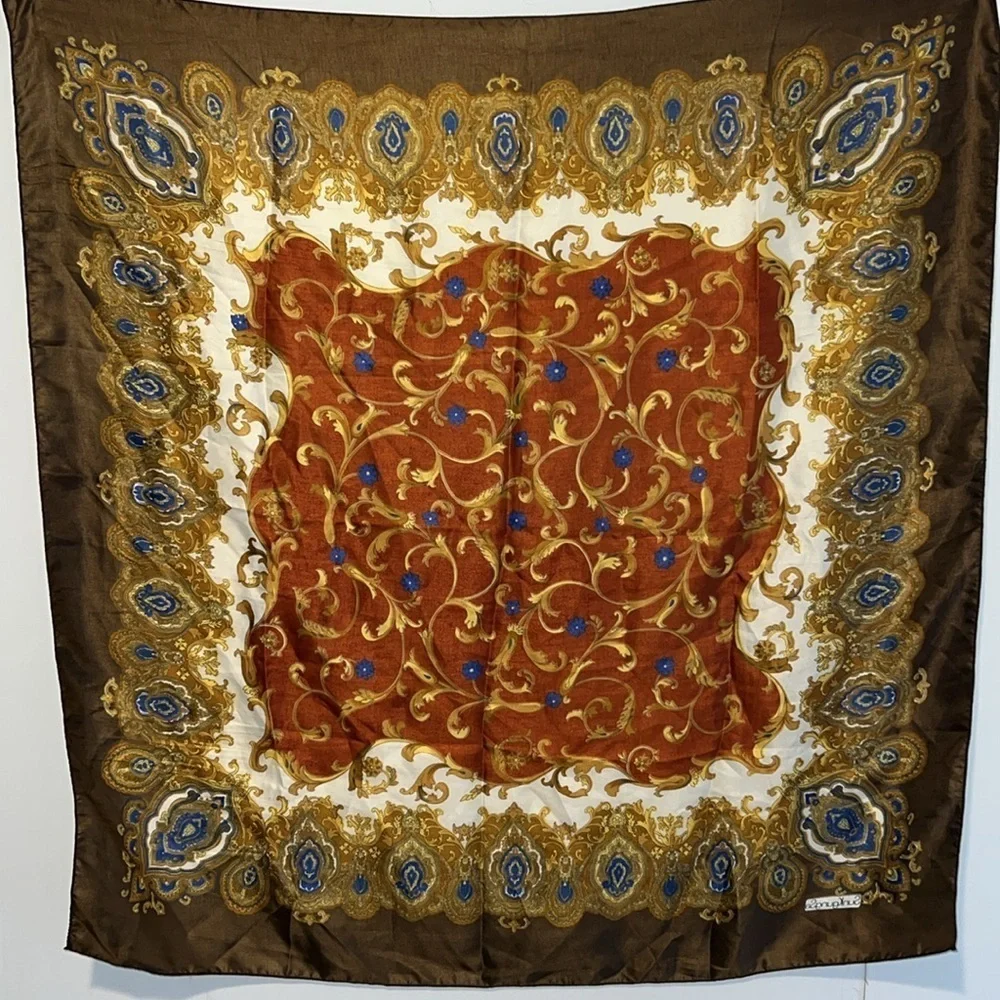 Vintage Silk SunKgungSa Scarf Wrap T15*